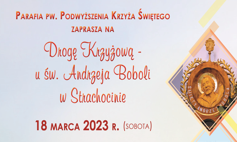 Droga krzyżowa u św. Andrzeja Boboli