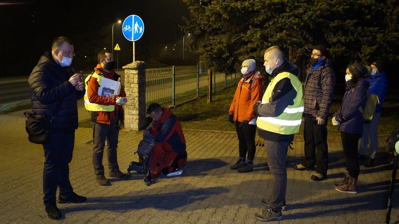 Nocna droga krzyżowa przebyta