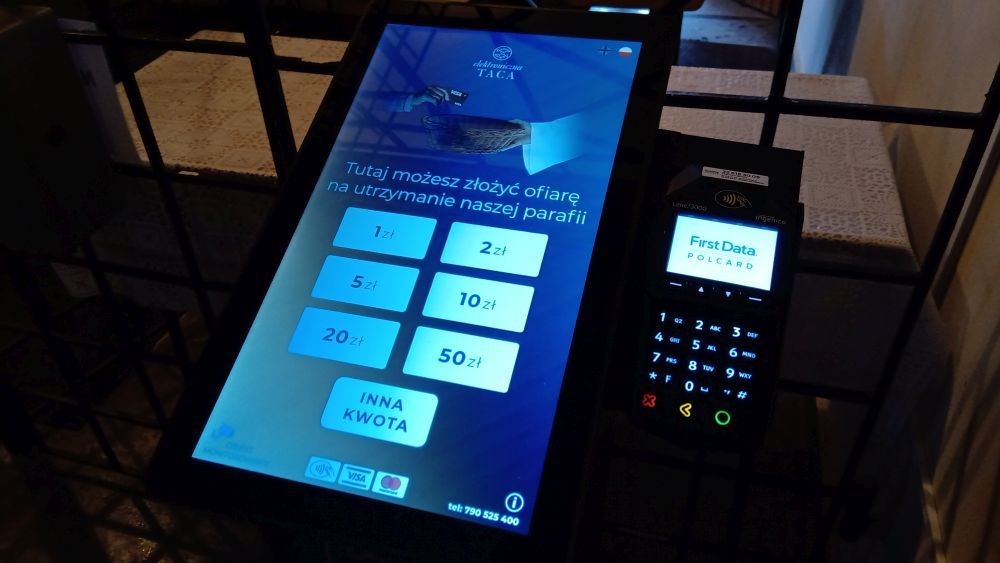 W naszym kościele jest już wpłatomat
