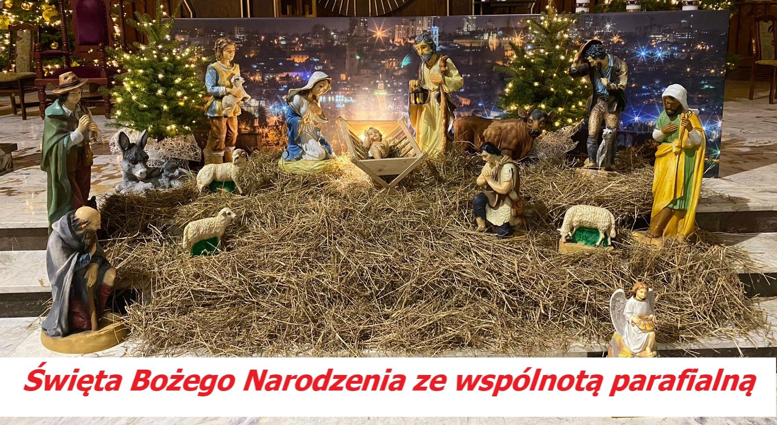 Święta ze wspólnotą parafialną - informacje