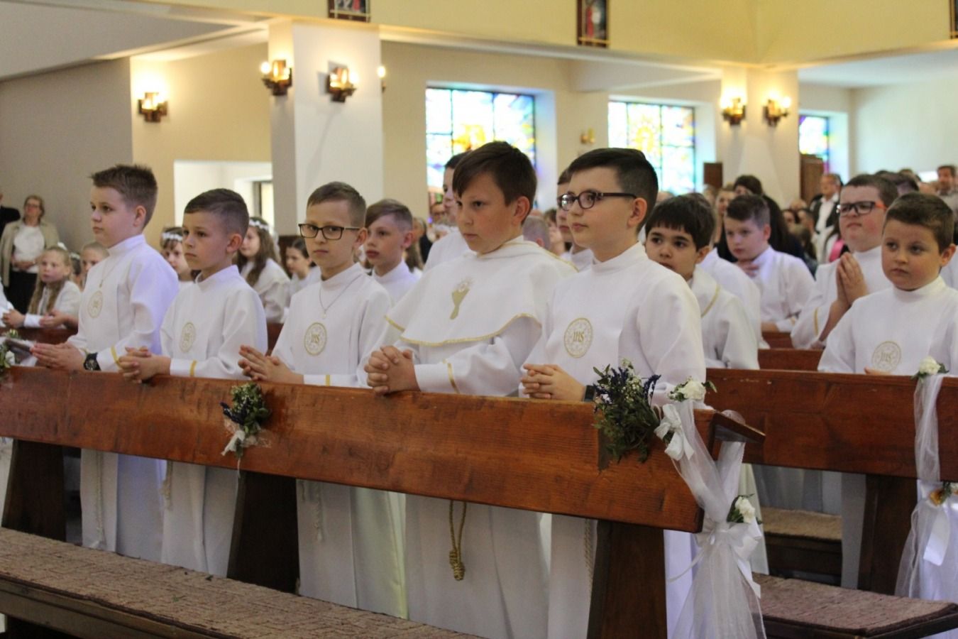 Rocznica I Komunii Świętej w naszej parafii