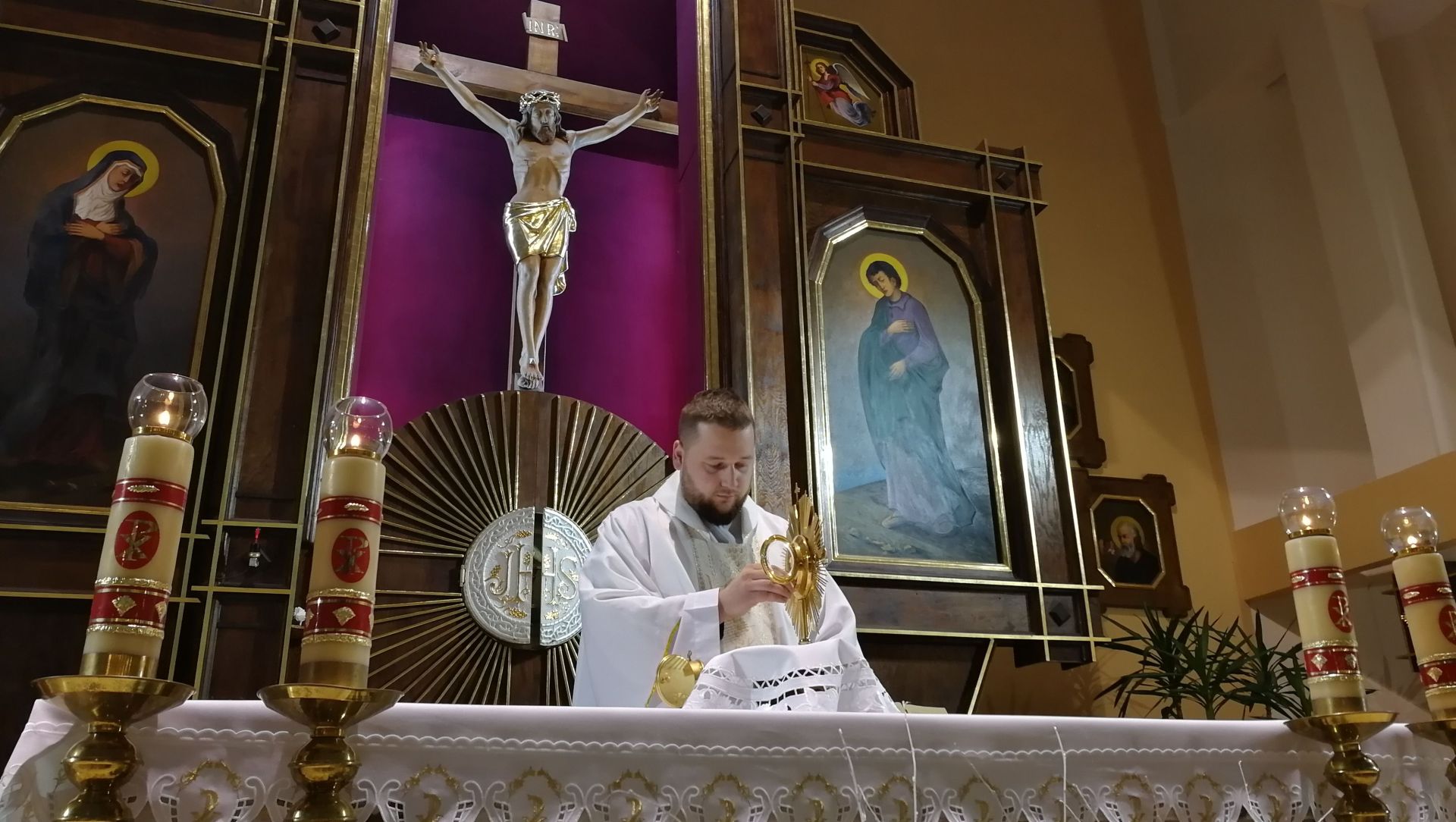 Nabożeństwo z modlitwą o cud potomstwa i o błogosławieństwo dla małżeństw oczekujących dzieci