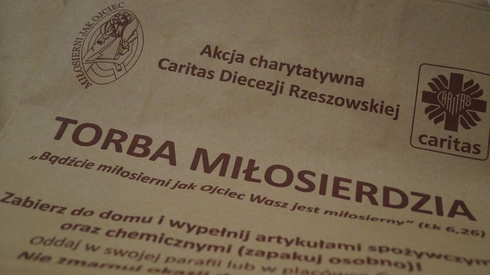 Napełnijmy Torby Miłosierdzia - akcja Caritas