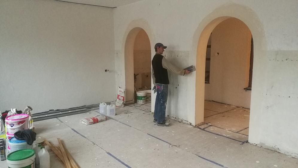 Remonty na plebanii i w kościele