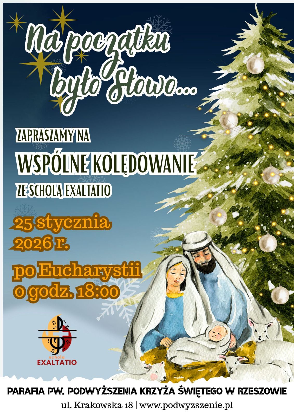 Zaproszenie do wspólnego kolędowania!